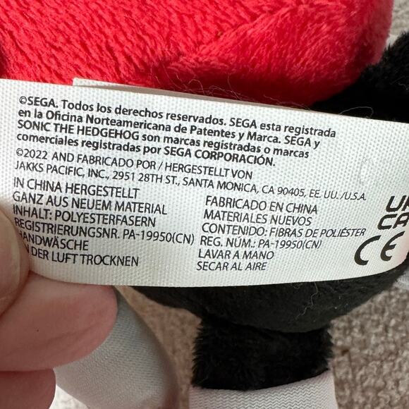 Sonic The Hedgehog Mighty Plush & Knuckles SONIC THE HEDGEHOG Jakks Plush - Picture 6 of 9